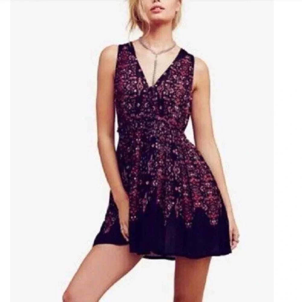 Fp One By Free People Athena Boho Dress- XSmall